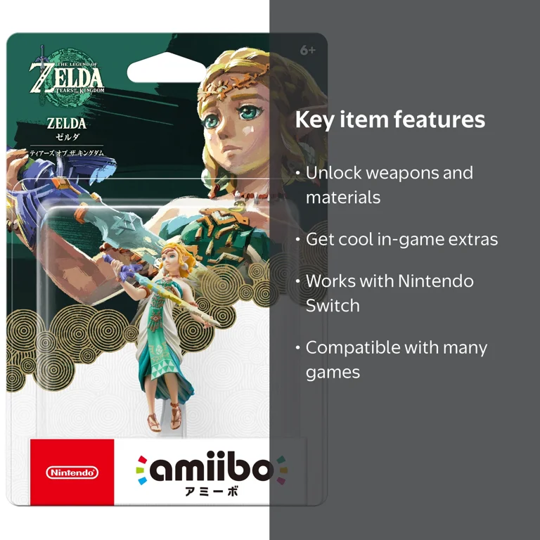 Nintendo Switch Amiibo - Legend of Zelda Series: Zelda (Tears of