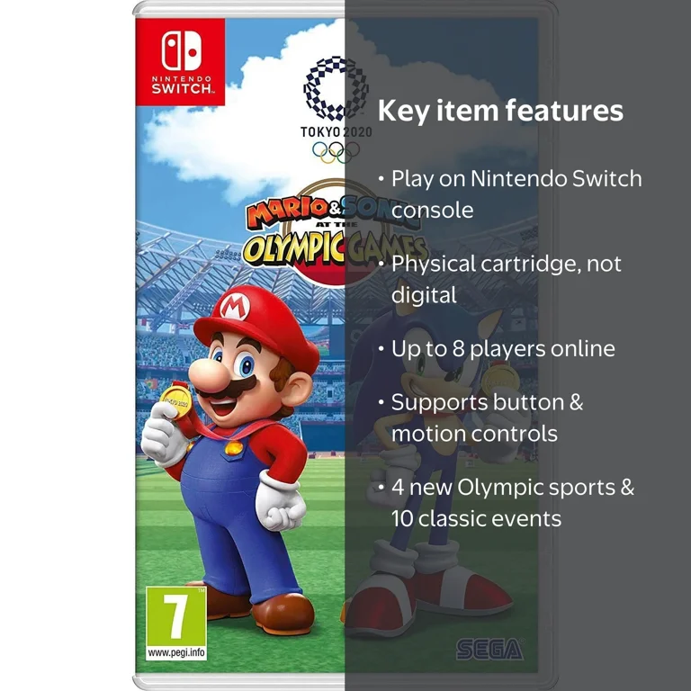 Brand New Sealed Mario and Sonic at the Olympic Games Tokyo 2020