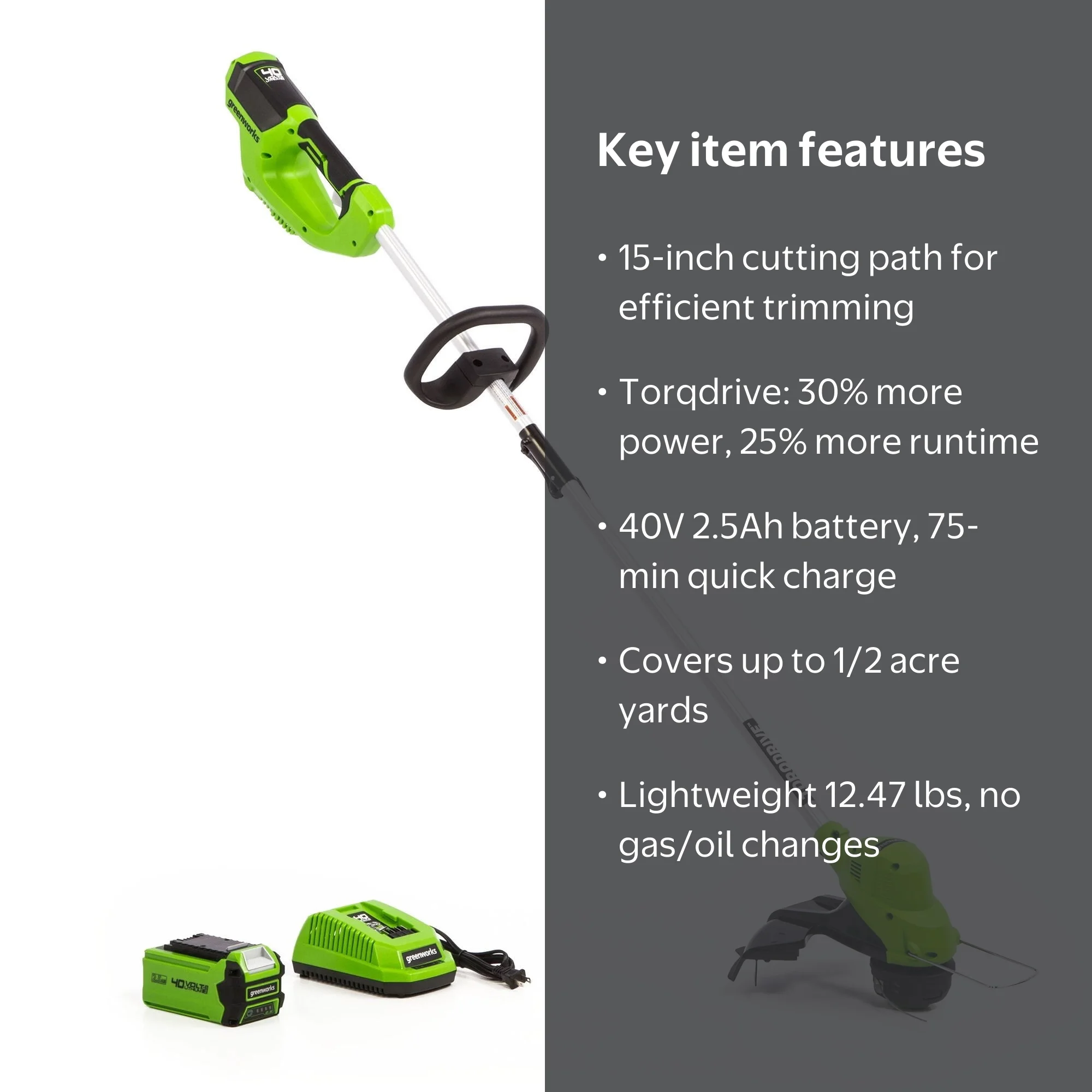 Greenworks 40V 15