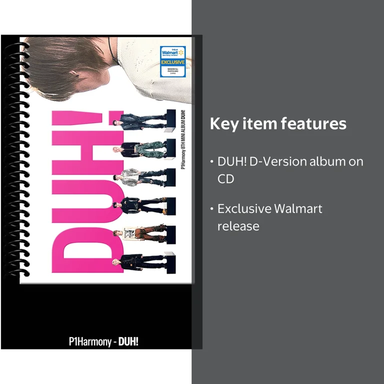 P1HARMONY - DUH! (D VER.) (Walmart Exclusive) - CD - Walmart.com
