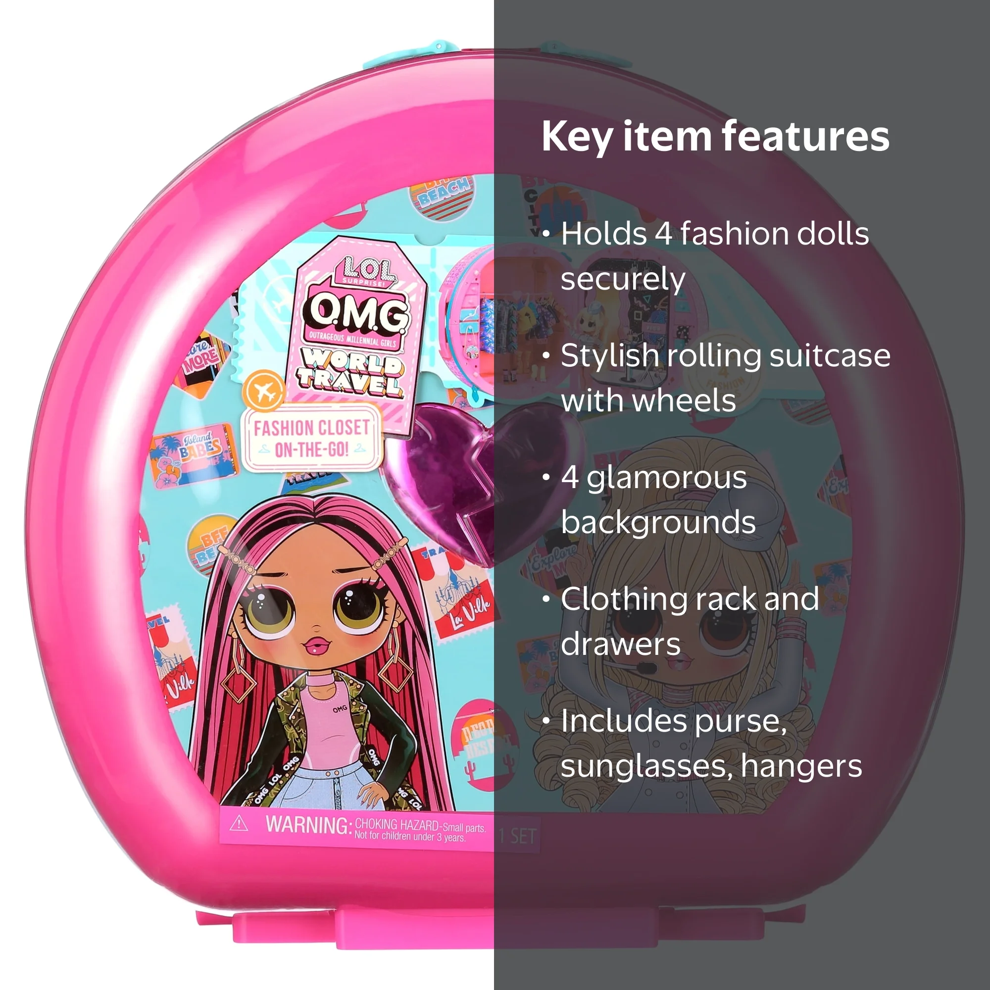 L.O.L. Surprise! World Travel Kid's Doll Accessories - Walmart.com