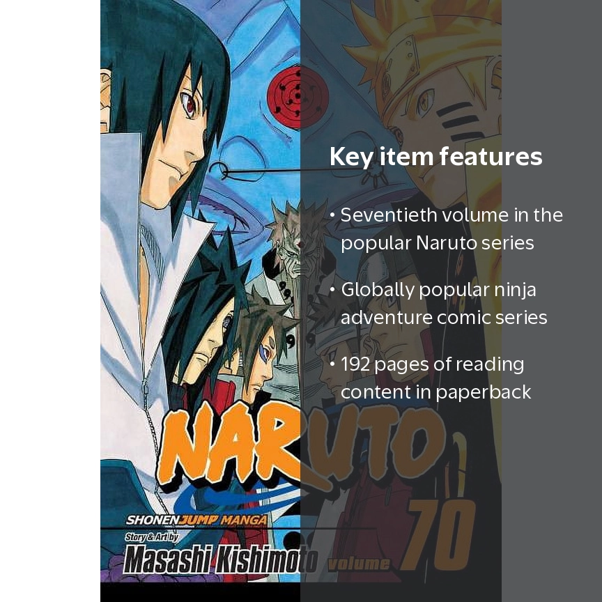 Naruto Naruto, Vol. 70, Book 70, (Paperback) - Walmart.com