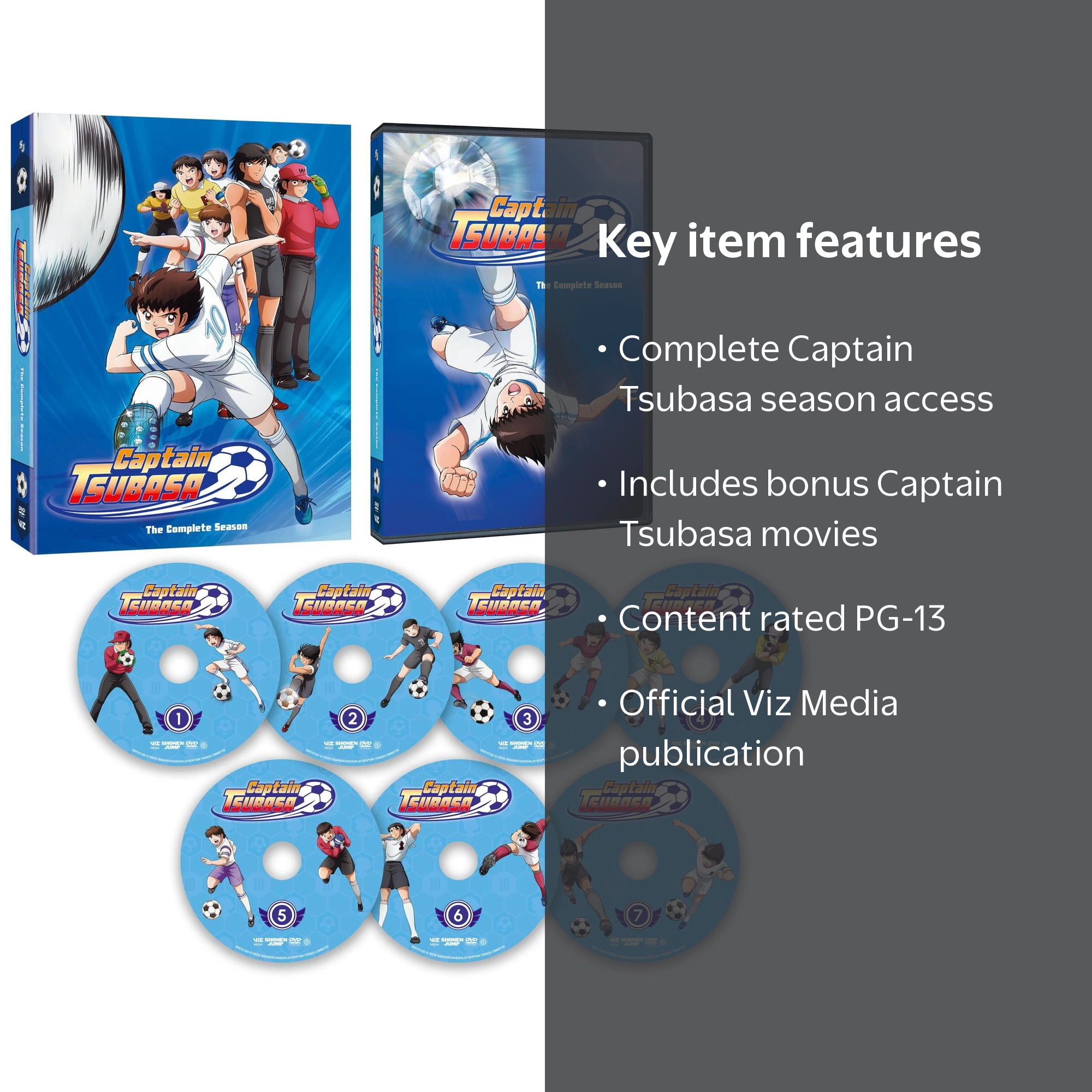 Captain Tsubasa: The Complete Season - Walmart.com