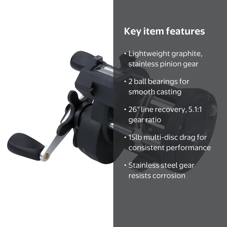 Shakespeare ATS™ Trolling Reel Reel, 15 Size Fishing Reel