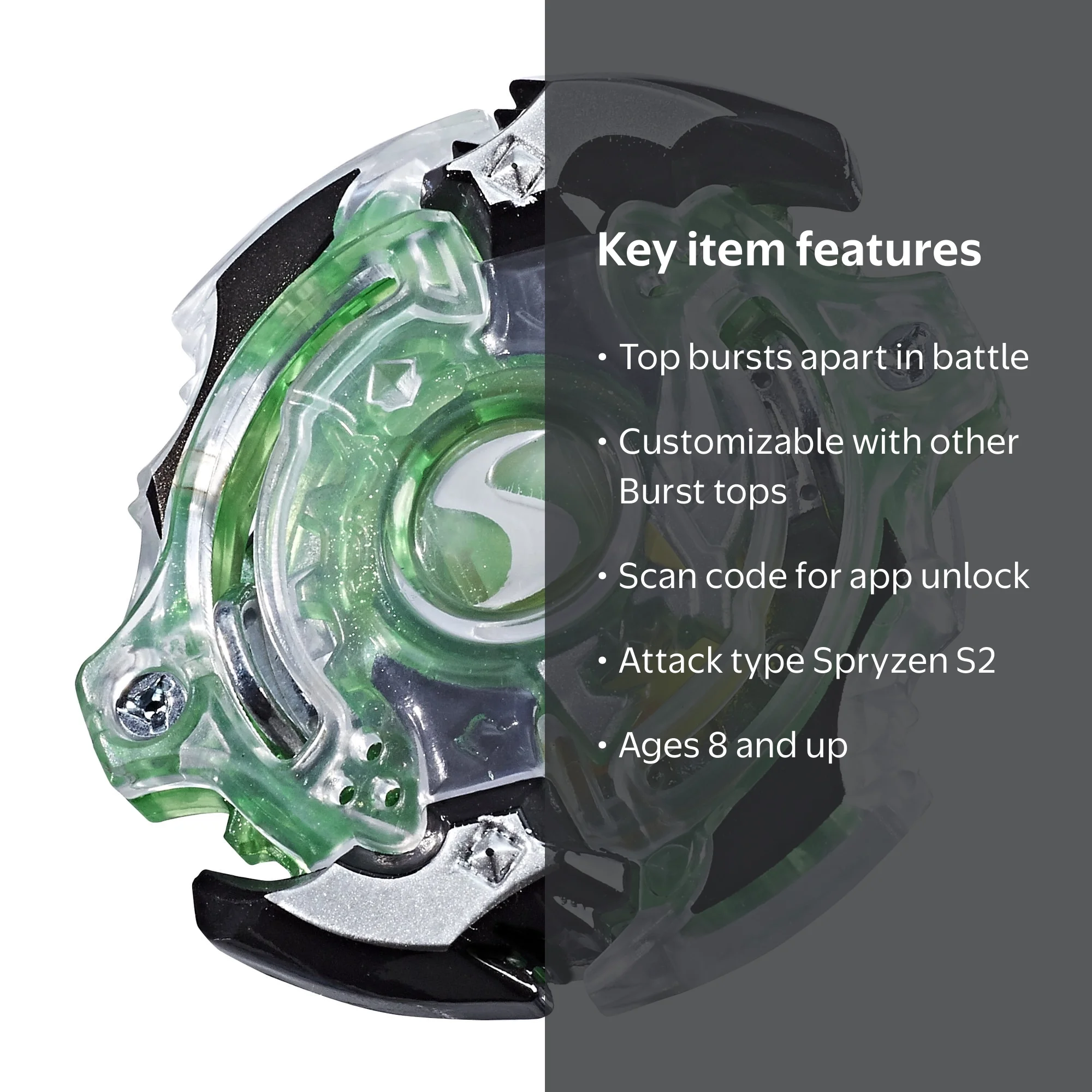 Beyblade Burst Evolution Single Top Pack Spryzen S2 - Walmart.com