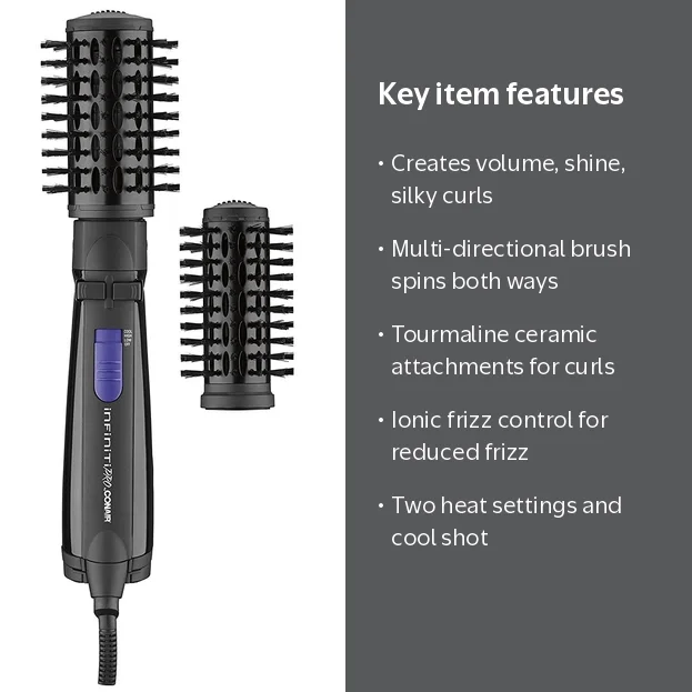 spin brush how to use an infiniti pro conair