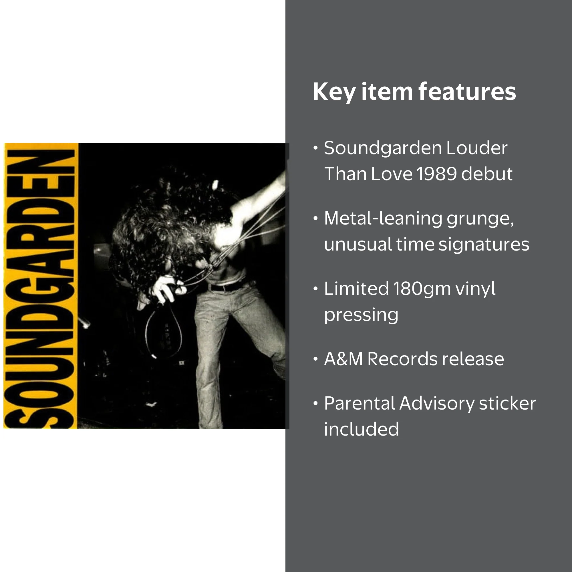 Soundgarden - Louder Than Love - Music & Performance - Vinyl