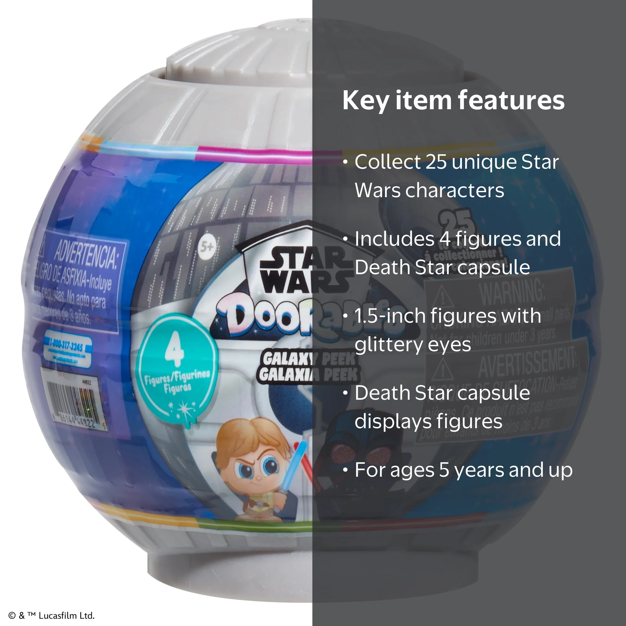 Star Wars Doorables Galaxy Peek Collectible Figures, Kids Toys 5+