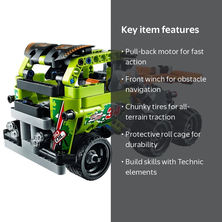 テラバイト LEGO Technic 42027 - Desert Racer - Walmart.com