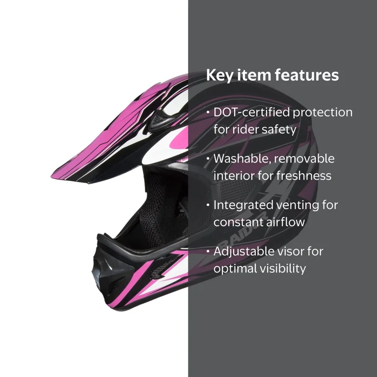dot certified motorcycle helmet for women Woman's Approved Low Profile Flat Black With Fai this helmet is less bulky than normal half helmets Girl Women Motorcycle Helmet Cat