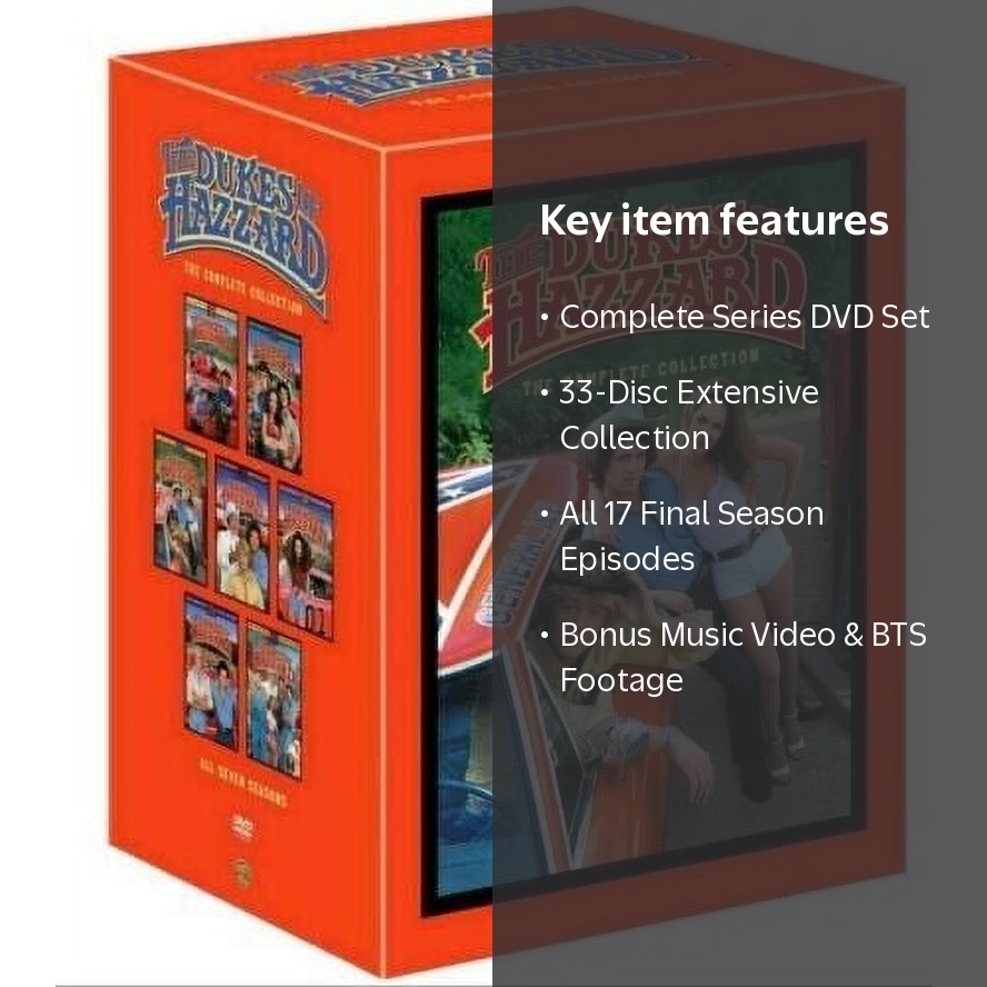Dukes of Hazzard Collection: Complete Series Seasons 1-7 (DVD, 33