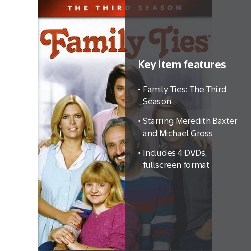 Family Ties: The Third Season - Walmart.com