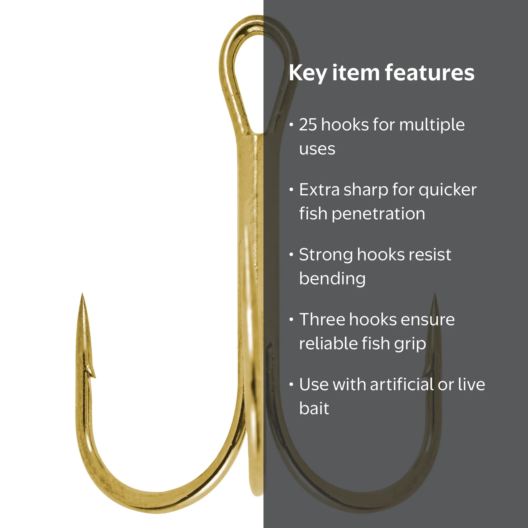 best treble hook size surf fishing in s.c BKK Spear 21 SS Hooks 18 Field NT46 Premium Quality Treble Hooks Shout! Straight Point Treble Hook