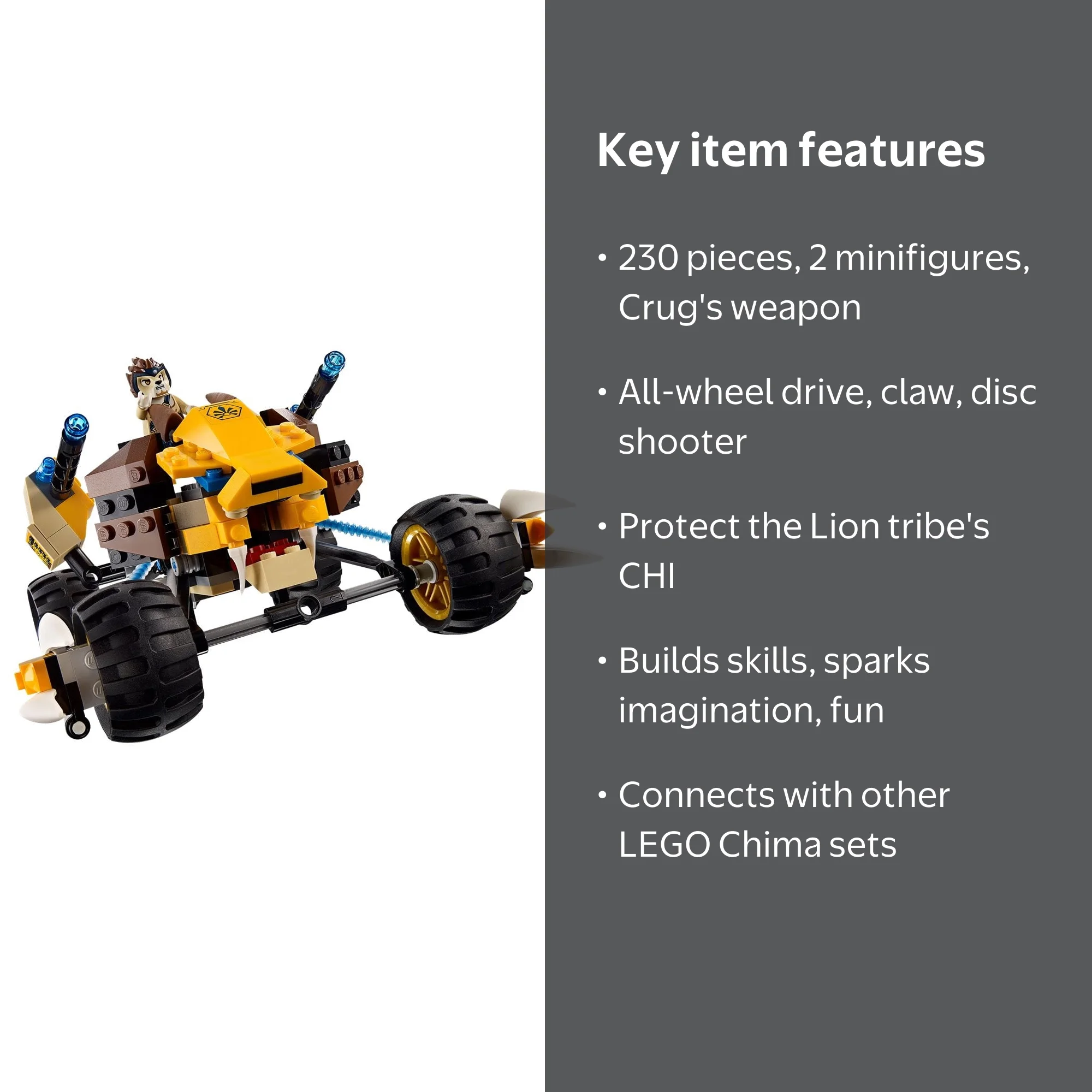LEGO Chima Lennox Lion Attack Play Set - Walmart.com