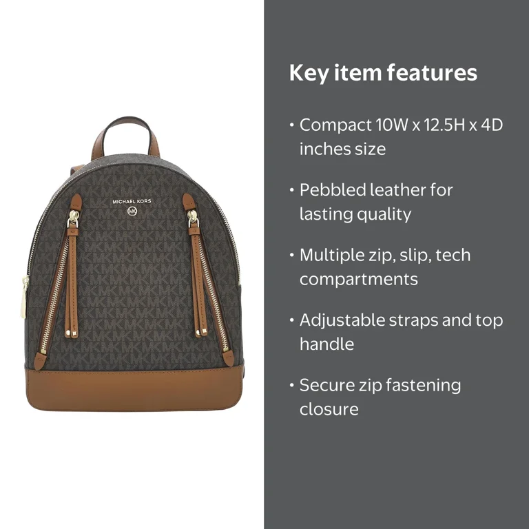 brooklyn leather backpack IVC Carriage a perfect blend of fashion and function Brooklyn Medium Pebbled Leather Backpack