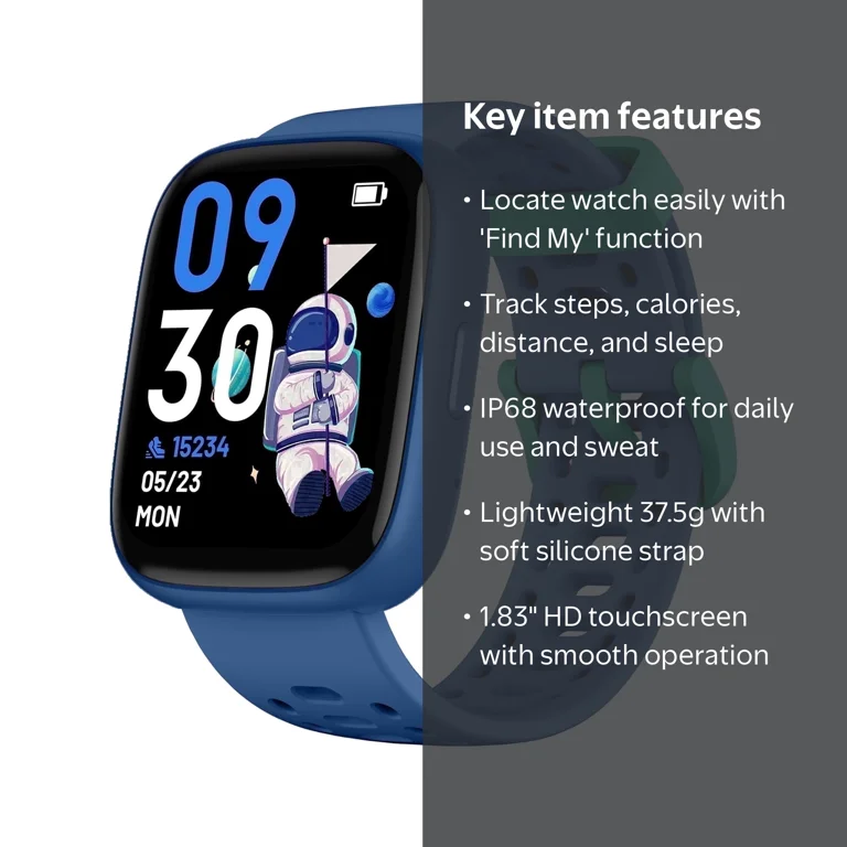 2026 Cillso Smart Watch for Kids with Find My, 1.83