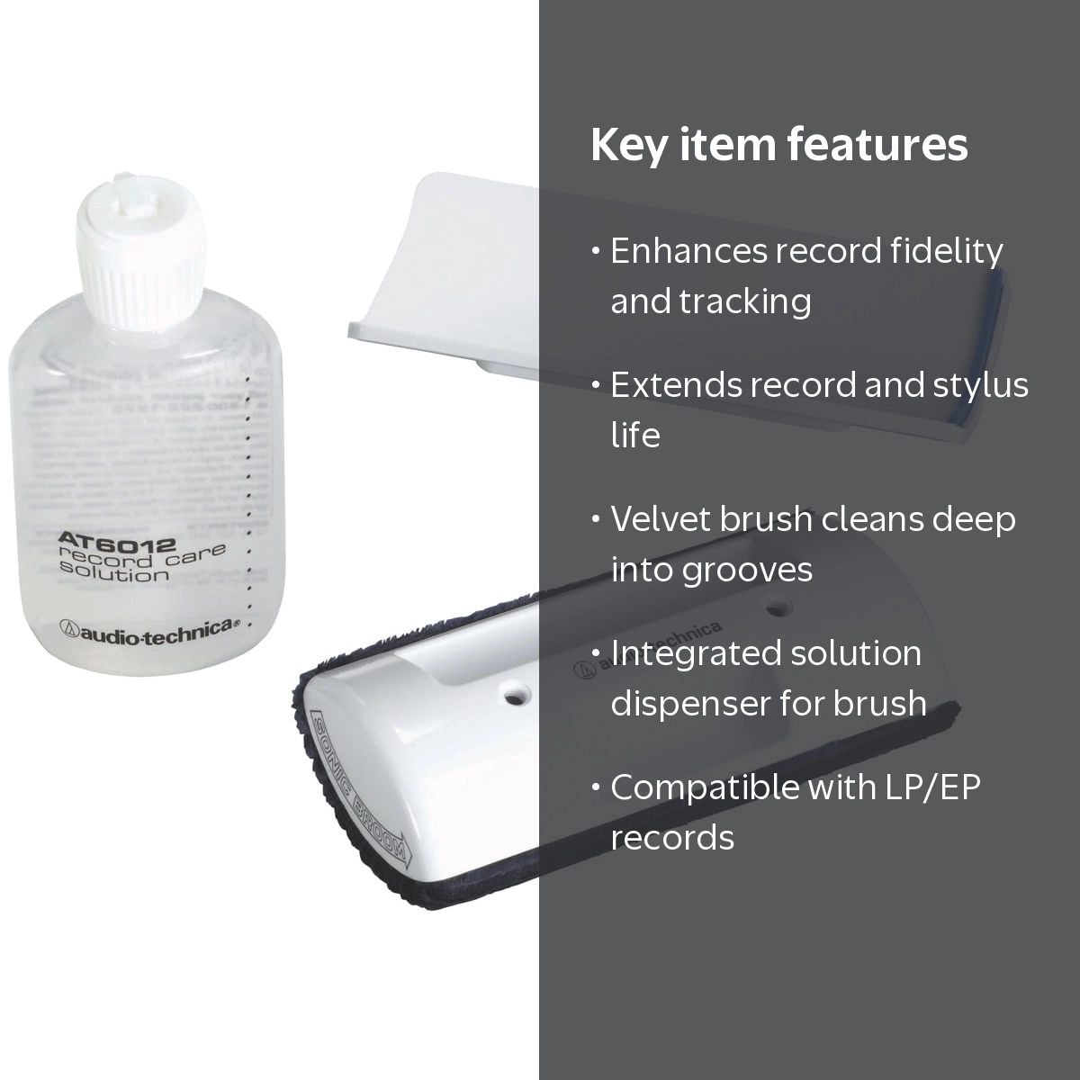 Audio-Technica AT6012 Record Care Kit - Walmart.com