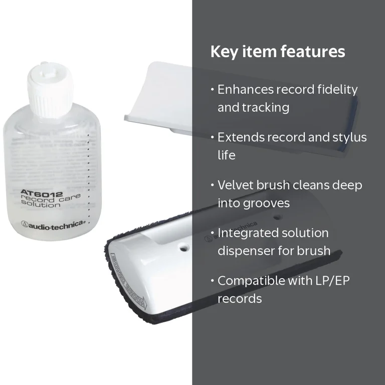 Audio-Technica AT6012 Record Care Kit - Walmart.com