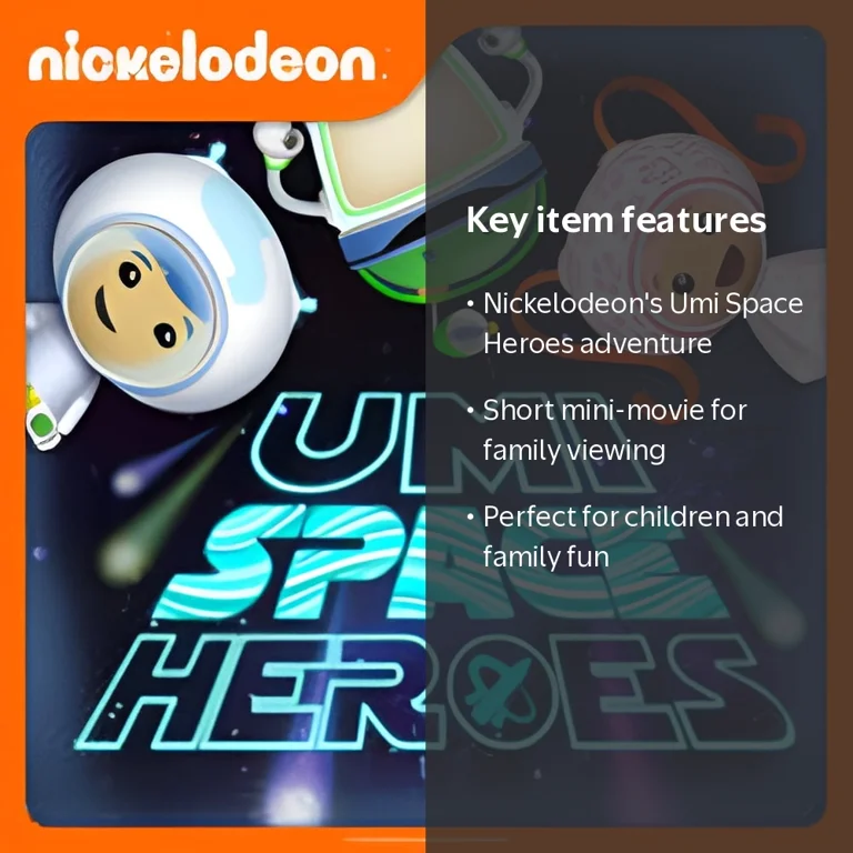 Team Umizoomi: Umi Space Heroes (DVD), Nickelodeon, Kids & Family