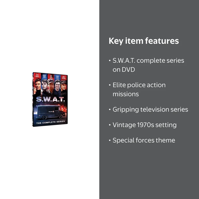 S.W.A.T. - The Complete Series [DVD] TV crime, Action, TV series
