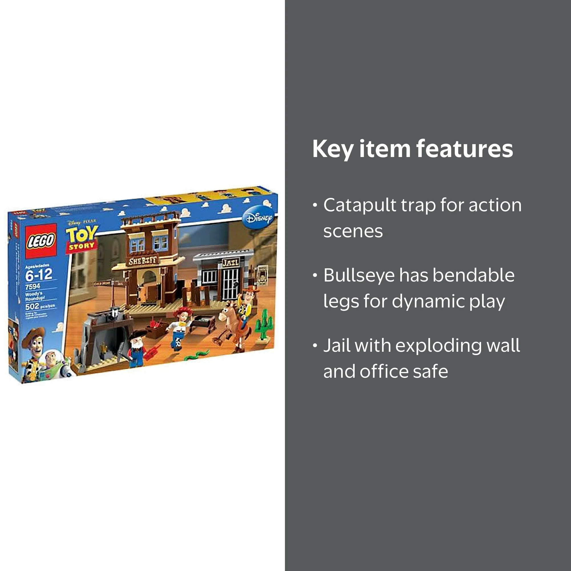 LEGO 7594 Woody's Round Up - Walmart.com