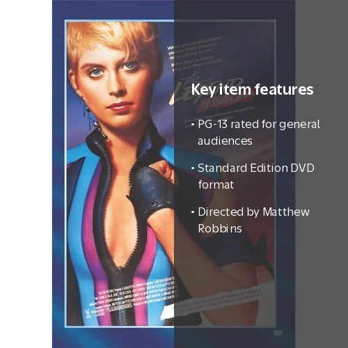 Sony - The Legend of Billie Jean (Action & Adventure Movie) DVD