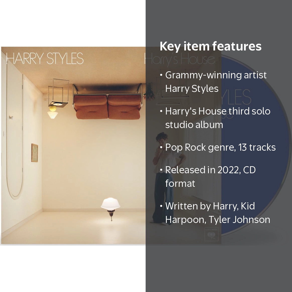 Columbia Records, Music CD, Harry Styles Harry's House 2022