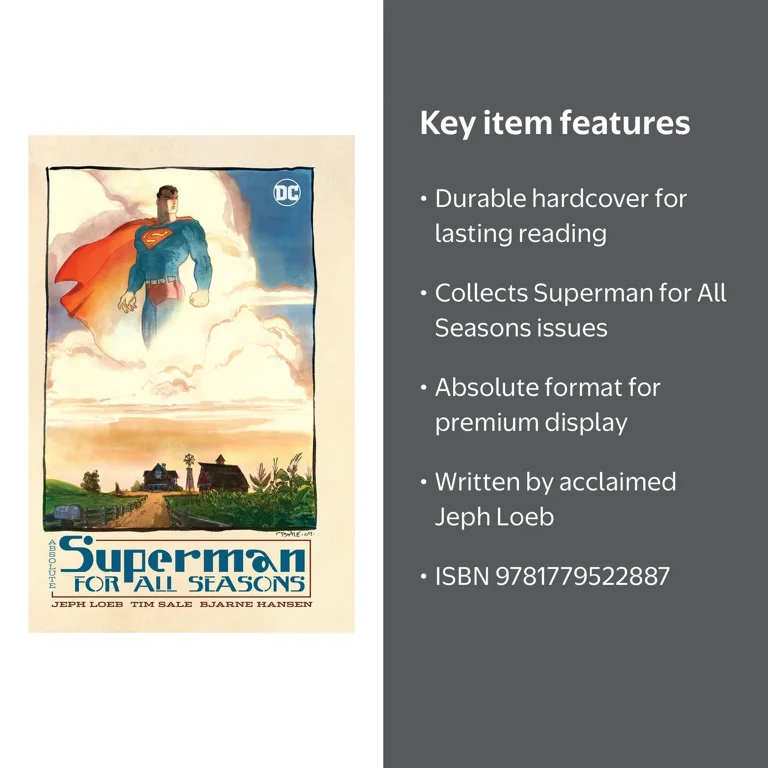 Absolute Superman for All Seasons (Hardcover) - Walmart.com