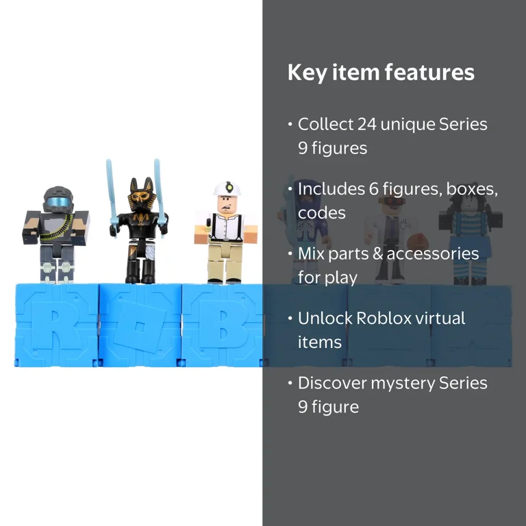 Roblox Action Collection - Series 9 Mystery Figure Six Pack