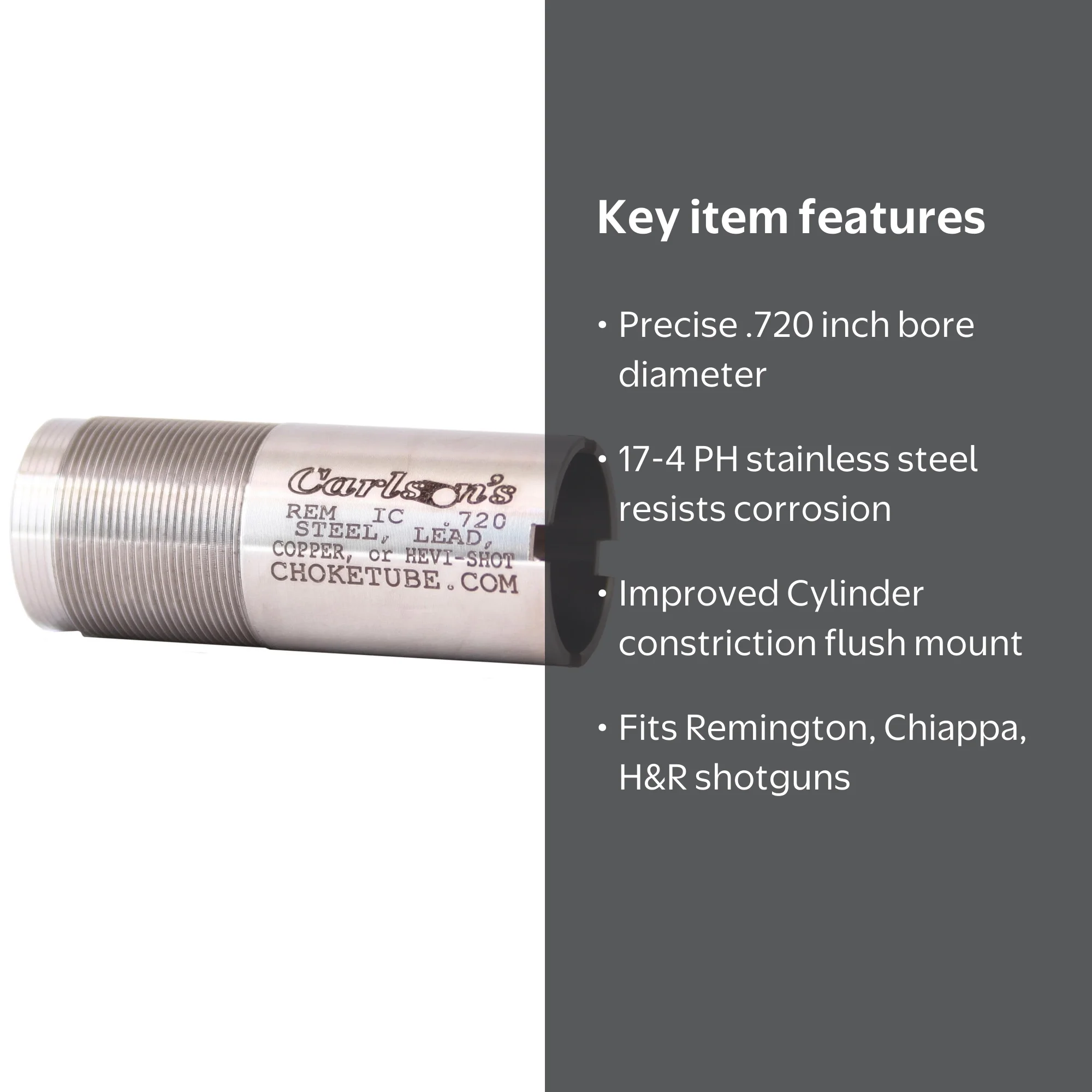 Carlson Remington 12ga Flush Improved Cylinder - Walmart.com