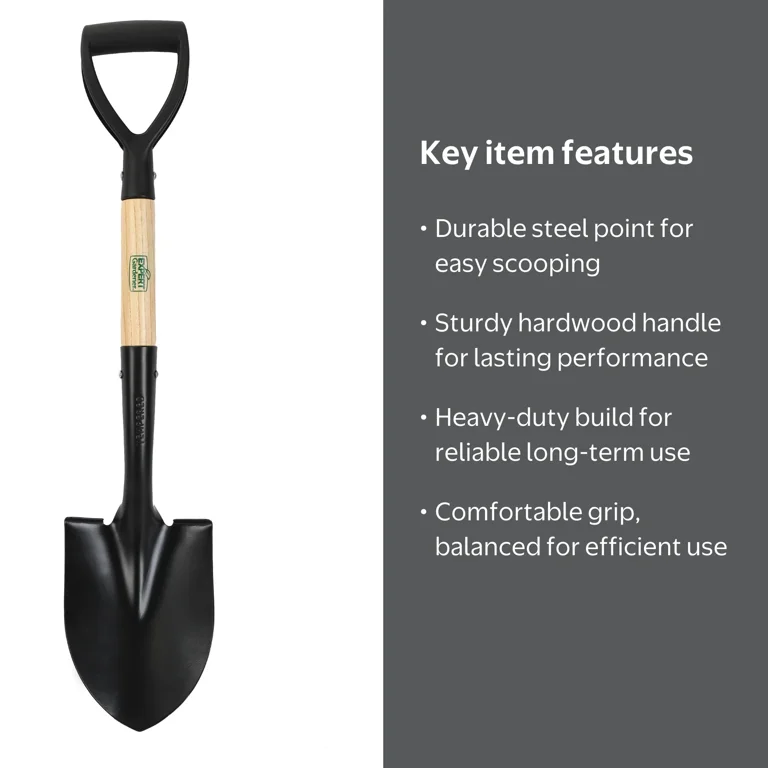 うぃーゆー Expert Gardener Wood Utility Shovel - Walmart.com