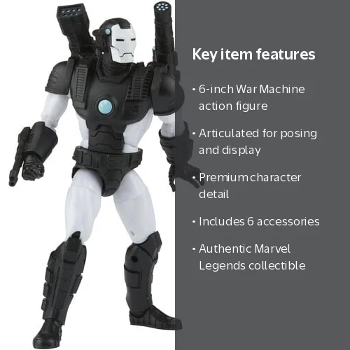 Hasbro Marvel Legends Series - War Machine Retro Collection Figure