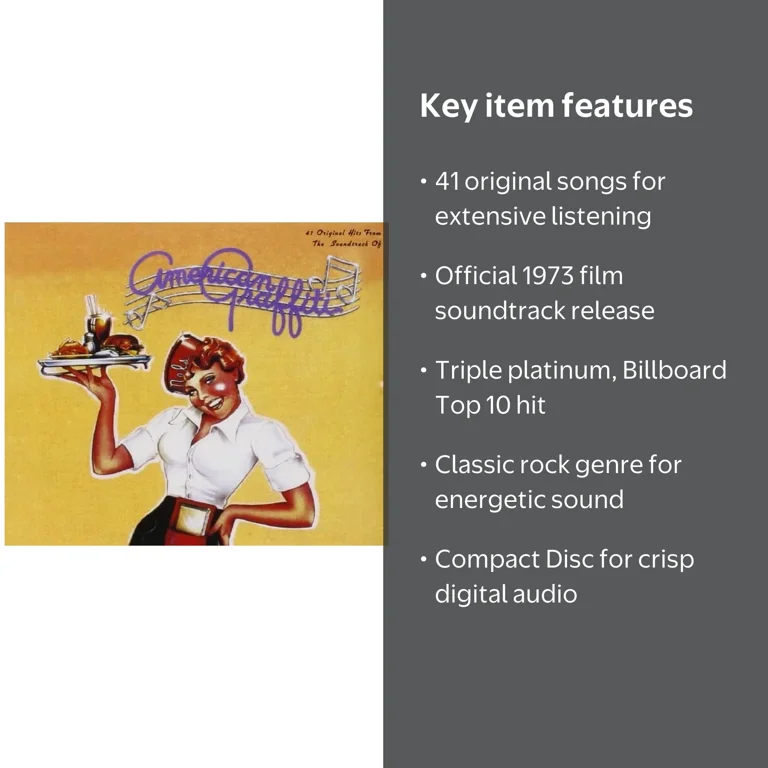 UMC, Music CD, Various Artists American Graffiti 41 Hits