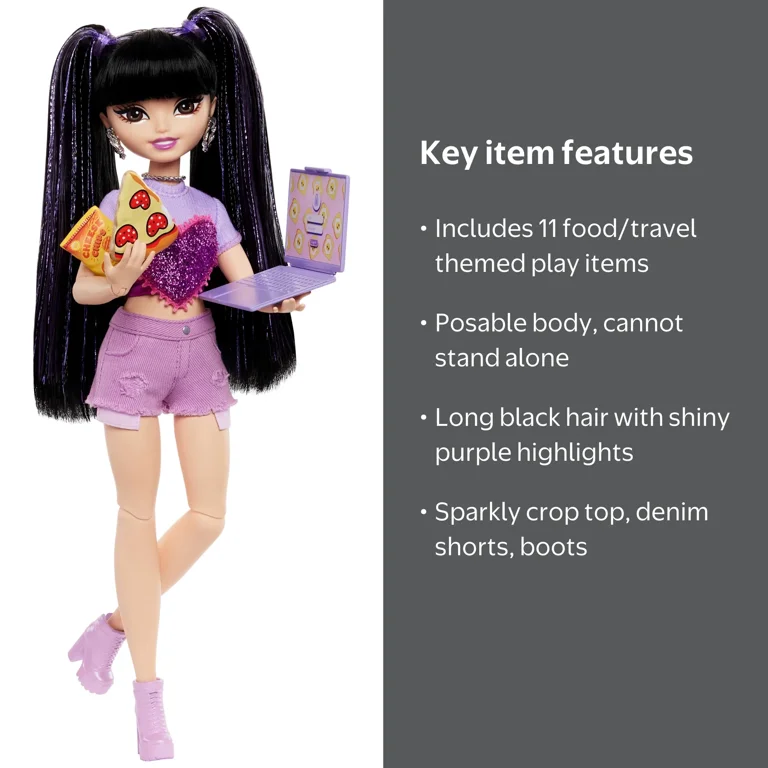 Barbie Dream Besties Playset with Renee Fashion Doll, Long Black Barbie Dream Besties Playset with Renee Fashion Doll, Long Black