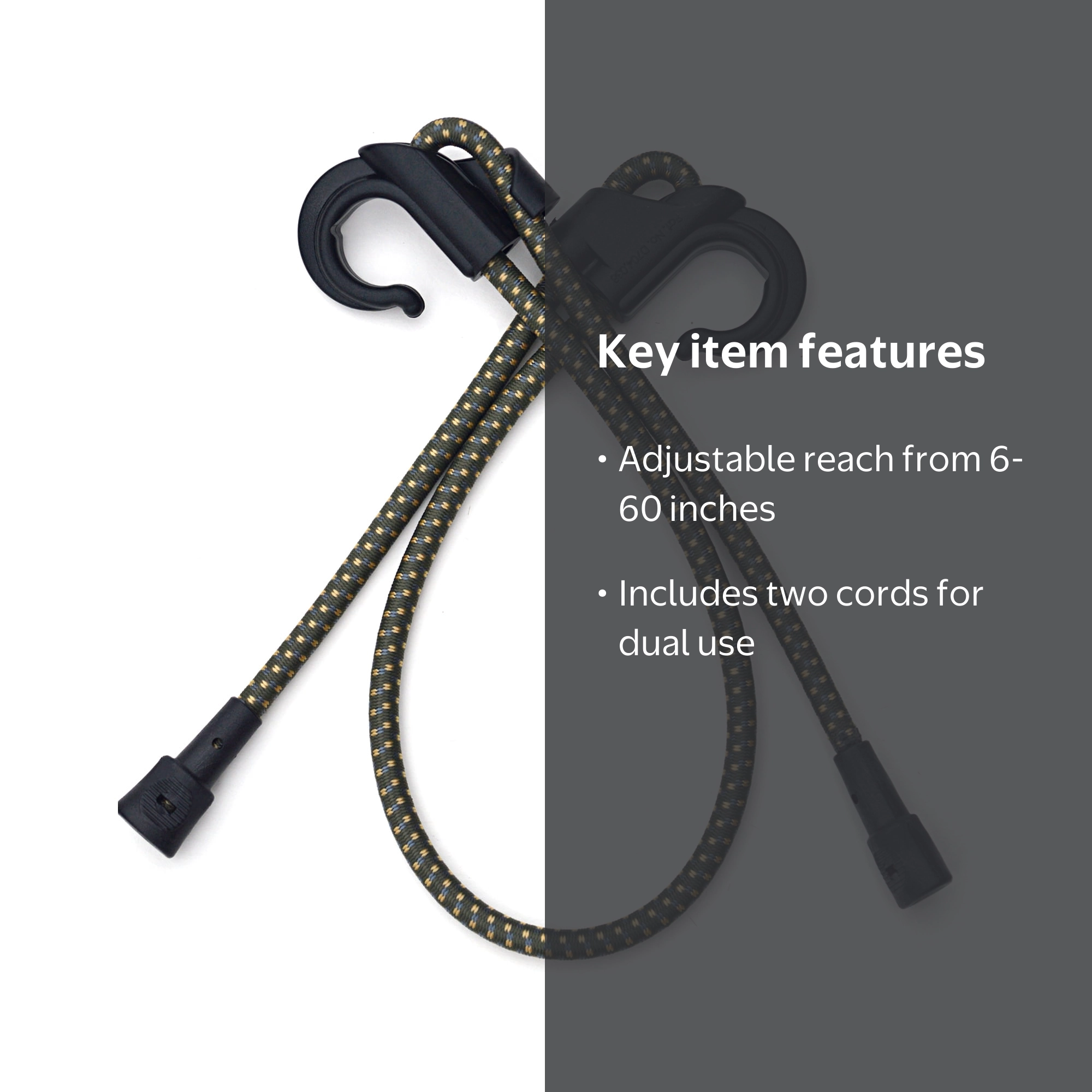 Monkey Fingers Adjustable Bungee Cord, 6