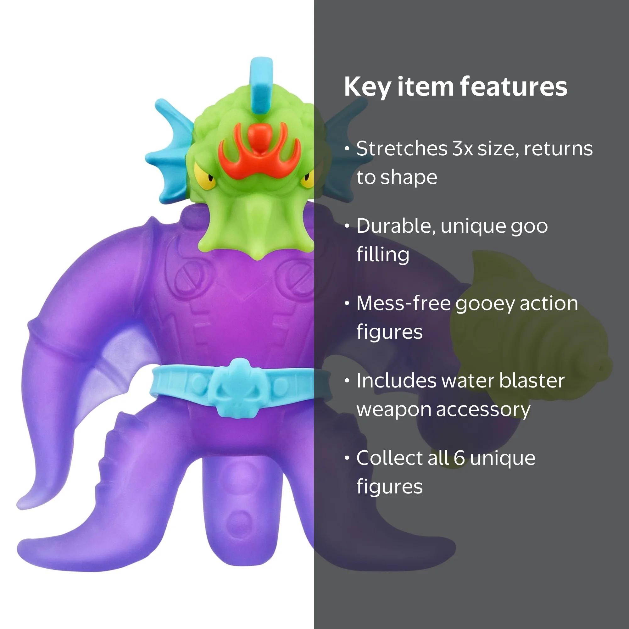 Heroes of Goo Jit Zu Galaxy Blast Hero Pack, Orbitox + Water