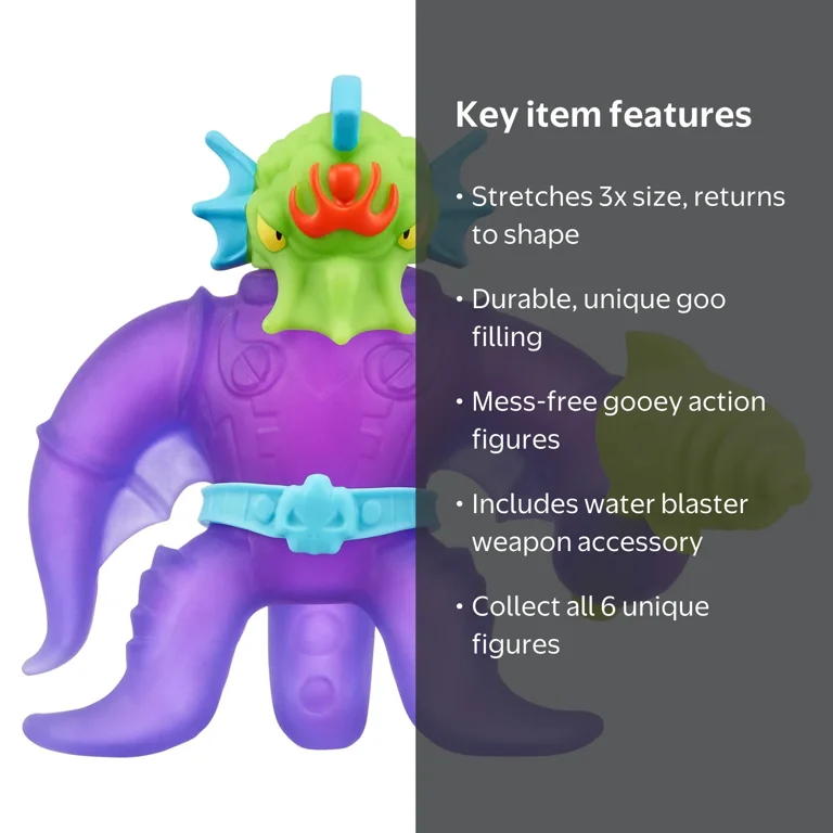 Heroes of Goo Jit Zu Galaxy Blast Hero Pack, Orbitox + Water