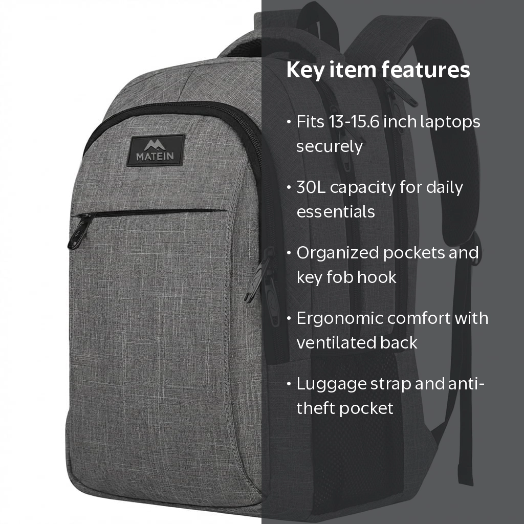 amazon professional flight laptop backpack LIGHT Travel for Women, 15.6 Inch Backpack, Black : Electronics Alligator Leather Alpine 50L - Mountaineering color:BLACK/BLACK (00535)