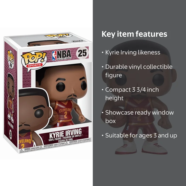Funko POP NBA: Kyrie Irving - Walmart.com