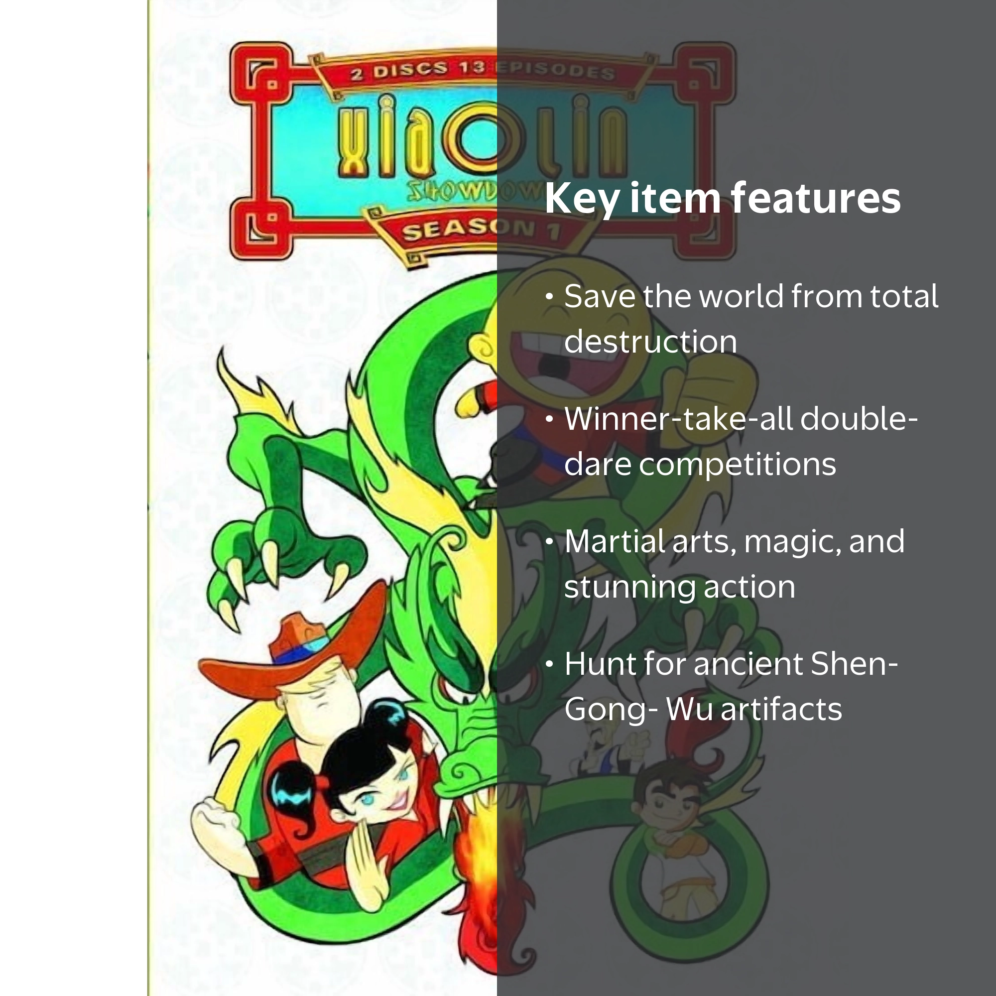 Xiaolin Showdown: The Complete First Season - Walmart.com