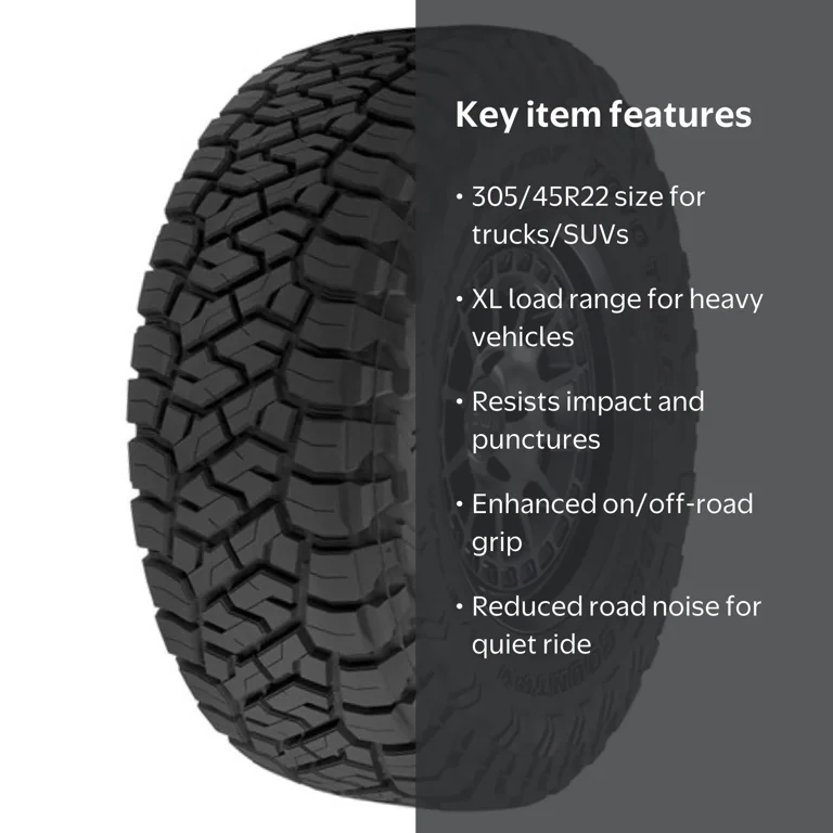 Toyo Open Country R/T Trail Rugged Terrain 305/45R22 118T XL Light