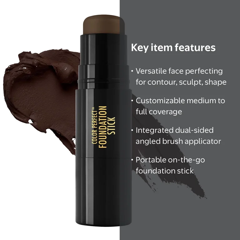 Black Radiance Color Perfect Foundation Makeup Stick - Chocolate