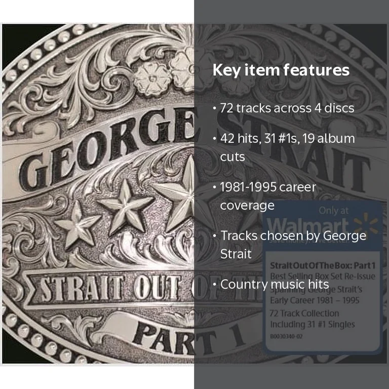 George Strait - Strait Out Of The Box, Part 1 - Music