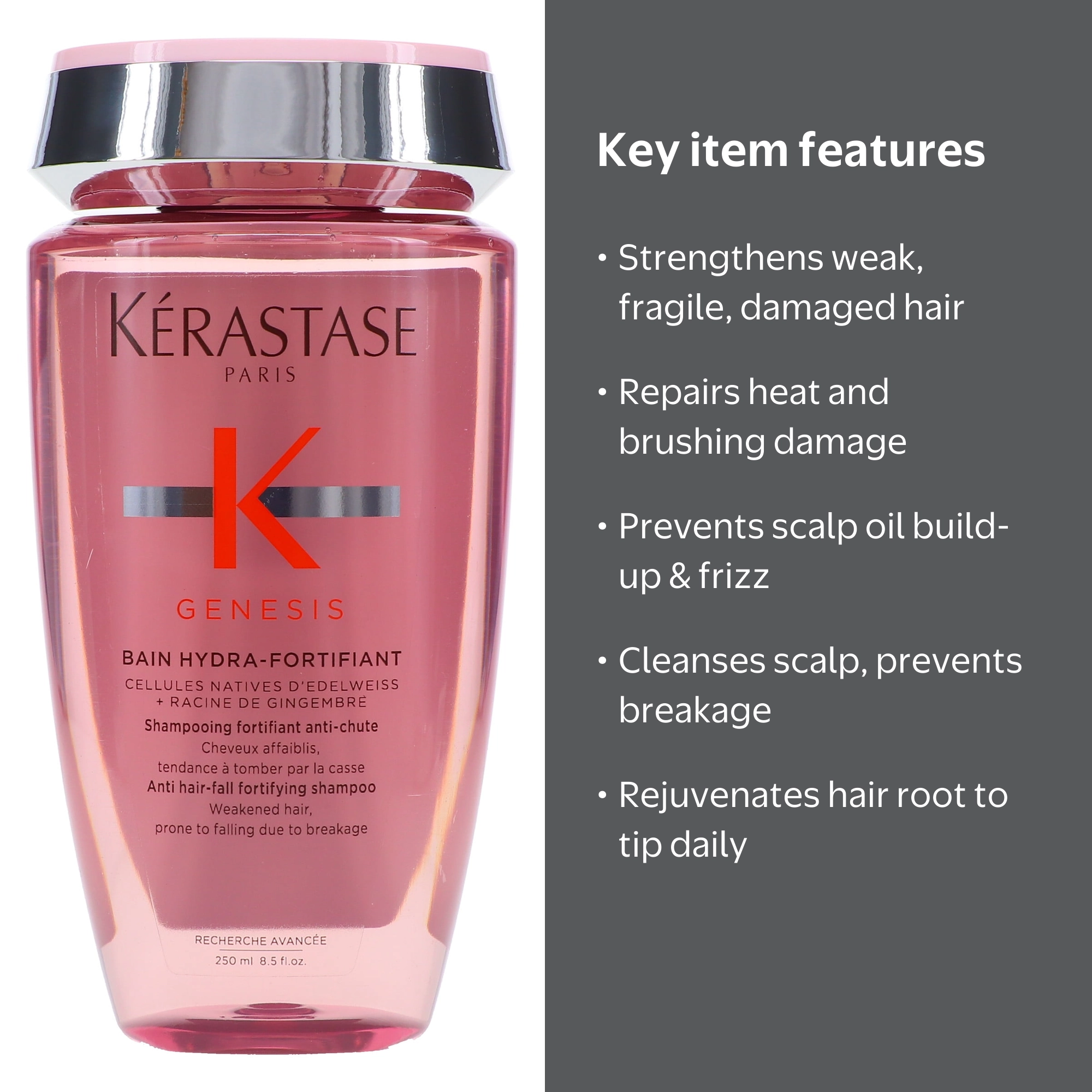Kerastase Genesis Bain Hydra-Fortifant Shampoo 8.5 oz - Premium