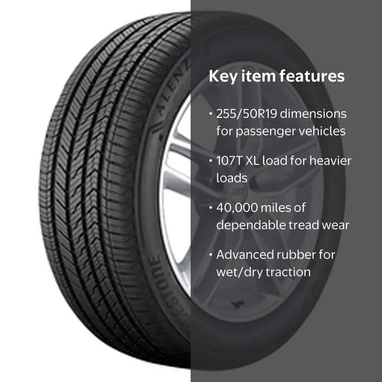 Bridgestone Alenza Sport A/S UHP All Season 255/50R19 107T XL