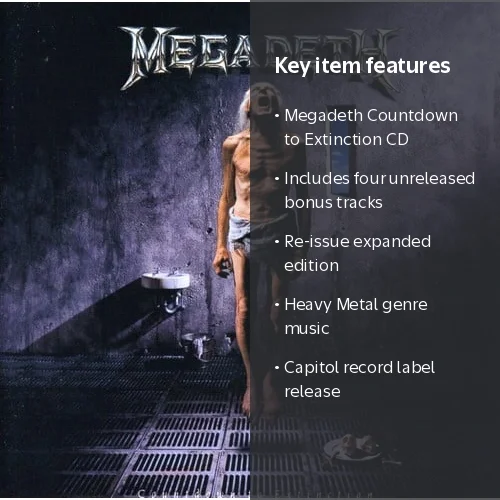 Megadeth - Countdown to Extinction - Music & Performance - CD