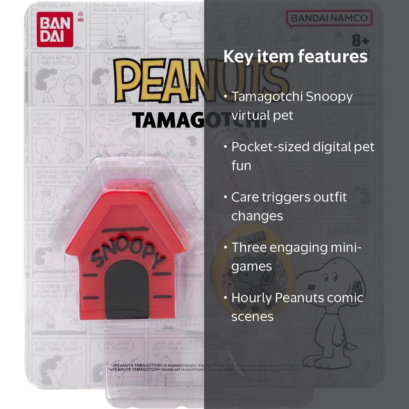 Tamagotchi Peanuts Snoopy Virtual Pet Toy - Walmart.com