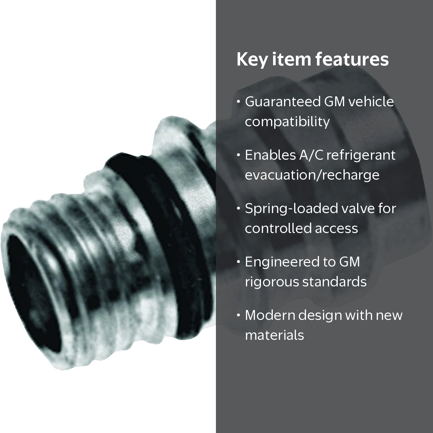 ACDelco GM Original Equipment Air Conditioning Service Valve 15