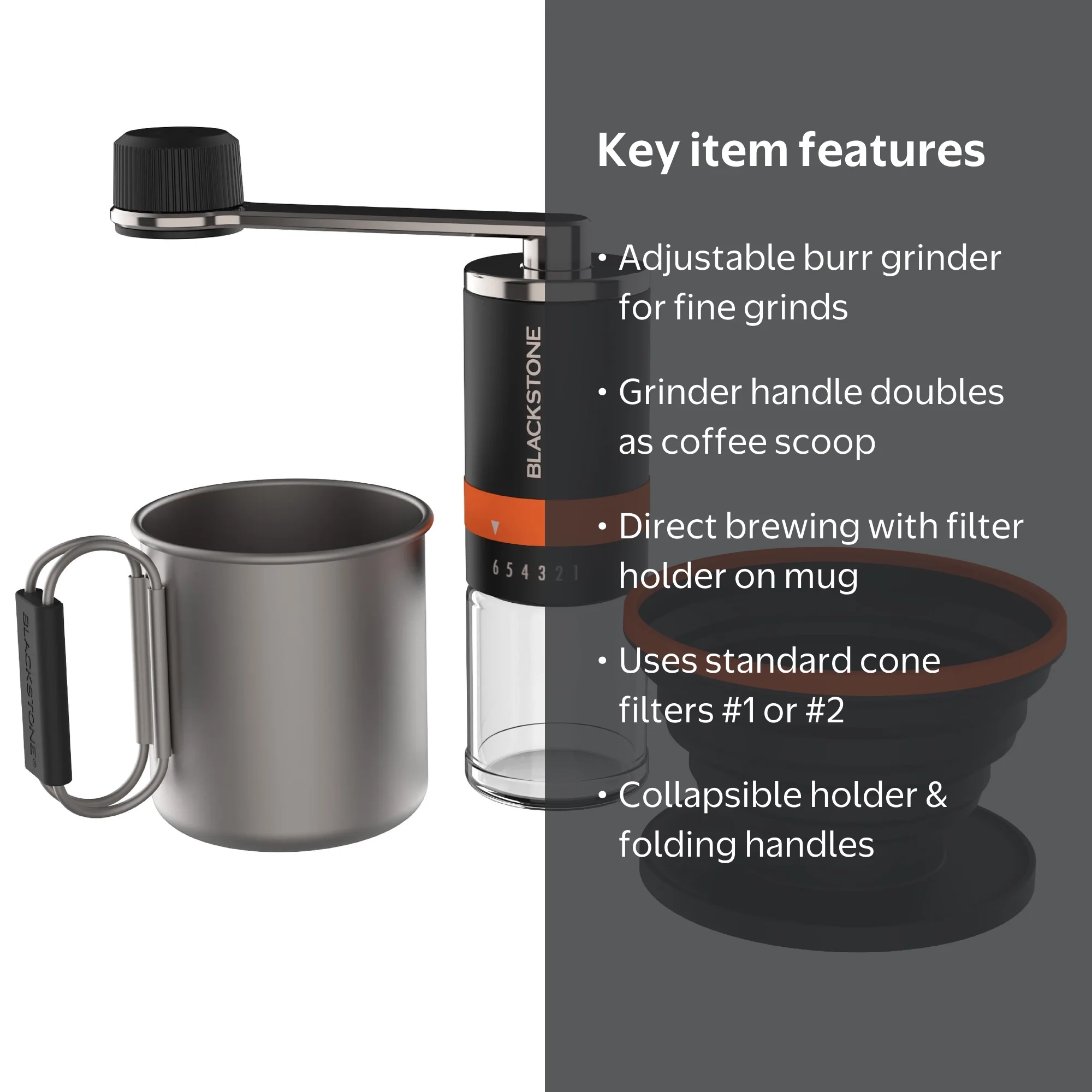 Blackstone Adventure Ready Coffee Kit, 3-Piece - Walmart.com
