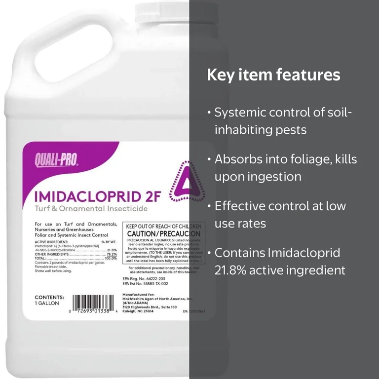 Control Solutions QP Imidacloprid T&O 2f Insecticide, 1 Gallon